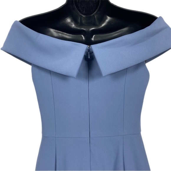 NWT | Dessy Collection Off-the-Shoulder Notch Trumpet Gown Style 3038 Size 0 - Picture 6 of 9